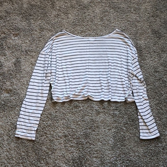 Kirra Striped Crop Top - Picture 5 of 5